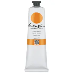 Gamblin Artist's Oil Color - Gold Ochre, 150 ml tube