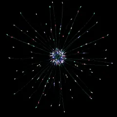 Northlight LED Lighted Firework Branch Christmas Decoration Micro Fairy Multi-Color Lights - 20" Green