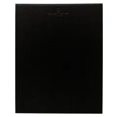 Gallery Leather Portrait Mouse Pads - 10" x 8" Freeport Black