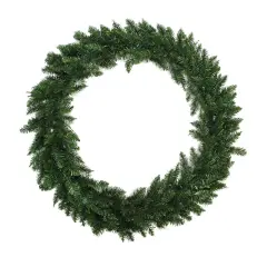 Northlight Buffalo Fir Artificial Christmas Wreath - 48" - Unlit Green