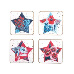 Fourth Of July Coaster Set of 4