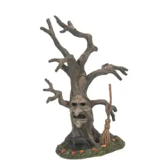 Department 56 Department 56 Village HalloweenAccessories Scary Witch Tree #6011473 Brown