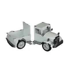 Vintage Pickup Truck Weathered Finish Metal Bookends