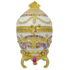 1903 Bonbonniere Royal Imperial Metal Easter Egg
