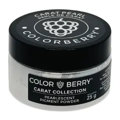 Colorberry Carat Collection Dry Resin Pigment - Pearl, 25 g, Jar
