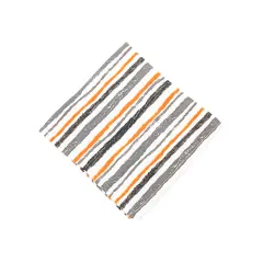 Spooky Stripe Printed Halloween Napkin