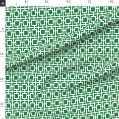 Various Fabrics by the Yard or Fat Quarter Geometric Preppy Golf Breeze Blocks Country Club Mid Century Retro Custom Printed Fabric by Spoonflower