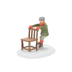 Department 56 Department 56 Christmas In The City Old School Skating Hack Figurine #6011387 Green