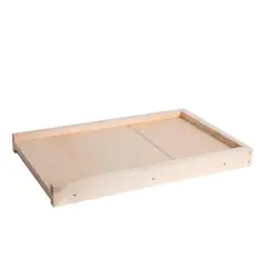 Stoney Acres Beekeeping Solid Base, Assembled, for 8 Frame Honeybee Hive Beehive, Amish Made