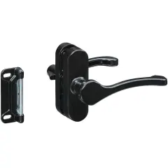 Contemporary Universal Lever Latches Black