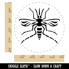 Mosquito Pest Insect Bug Rubber Stamp for Stamping Crafting Planners