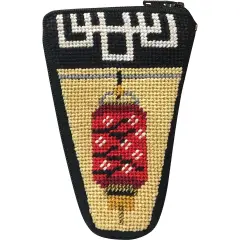 Stitch & Zip Scissor Case Needlepoint Kit - SZ930 Chinese Lantern Multicolor