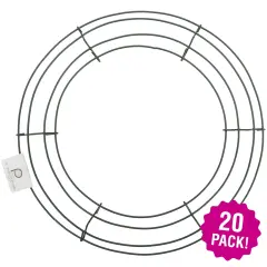 Multipack of 20 - Wire Wreath Frame-12"