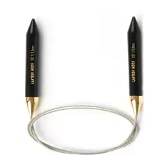 Lantern Moon 32" Ebony Destiny Circular Knitting Needles 10.5 US (6.5mm) Multicolor