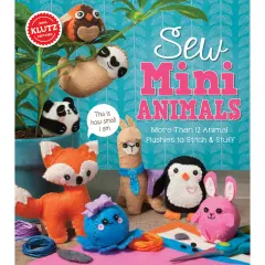 Klutz Sew Mini Animals Book Kit