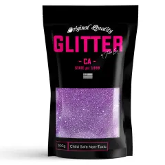 Purple Rainbow Premium Glitter Multi Purpose Dust Powder 100g / 3.5oz for use with Arts & Crafts Wine Glass Decoration Weddings Cards Flowers Cosmetic Face Body (PACKAGING MAY VARY)