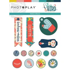 Photoplay Free Bird Brads
