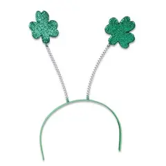 Rhode Island Novelty St Patck fts Day Green Shamrock Head Boppers Hats Set of 6