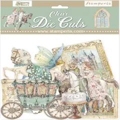 Stamperia Clear Die-Cuts-Sleeping Beauty
