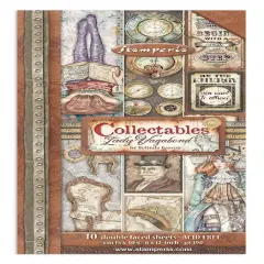 Stamperia Collectables Double-Sided Paper 6"X12" 10/Pkg-Lady Vagabond Lifestyle, 10 Designs/1 Ea