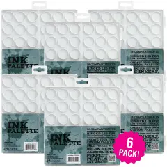 Multipack of 6 - Tim Holtz Ink Palette-7.5"X7.5"