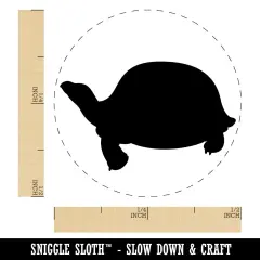Tortoise Turtle Solid Self-Inking Rubber Stamp for Stamping Crafting Planners UV