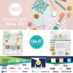 We R Memory Keepers Envelope Seal Kit With Love 60000590 BY American Crafts