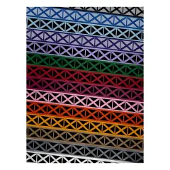 Scotland Flag Satin Ribbon for Bows Gift Wrapping DIY Craft Projects - 1" - 3 Yards Blue Ribbon