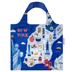 Wrapables AllyBag Collection Reusable Shopping Bag New York