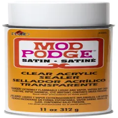 Plaid Mod Podge Satin Acrylic Sealer-11oz