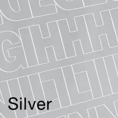 Duro Permanent Adhesive Vinyl Letters & Numbers 2" 167/Pkg