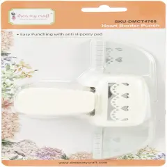 Dress My Craft Paper Punch-Heart Border