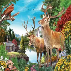 Sunsout Summer Pond 500 pc Jigsaw Puzzle 42313
