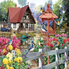Sunsout Summer Home 500 pc Jigsaw Puzzle 61928