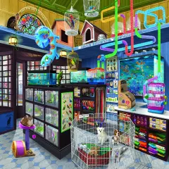 Sunsout Fins, Fur and Feathers 1000 pc Jigsaw Puzzle 31510