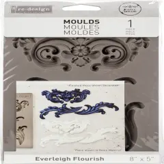 Prima Re-Design Decor Mould-Everleigh Flourish