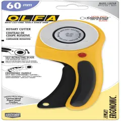 OLFA Ergonomic Rotary Cutter 60mm