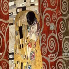 The Kiss-Pewter Poster Print by Gustav Klimt - Item # VARPDX2GK121
