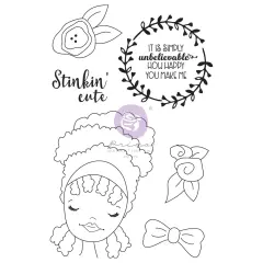 Prima Marketing Inc Julie N Doll Stamp - Jamila - 6 Pcs 655350913489