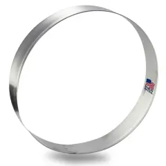 CookieCutter.Com Round Circle Cookie Cutter 5 in &ndash;Tin Plated Steel Cookie Cutters &ndash; Made In The USA