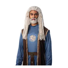 Lord of the Sea Adult Platinum Costume Wig