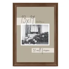 MCS Classic Edge Frame - 13" x 19" Walnut