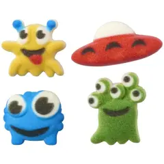 Alien Invasion Assortment Dec-Ons&reg; Decorations 12ct