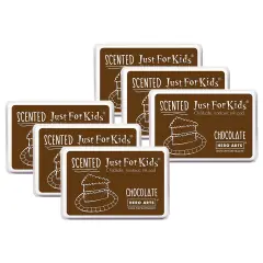 Just for Kids&reg; Scented Ink Pad Chocolate/Brown, Pack of 6