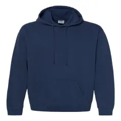 Comfort Colors&reg; Garment-Dyed Hooded Long Sleeve Sweatshirt True navy