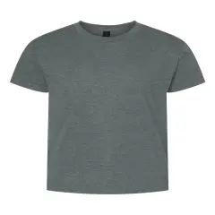 Gildan&reg; Softstyle Youth Short Sleeve Crew-Neck T-Shirt Dark heather