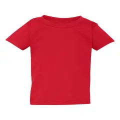 Gildan&reg; Heavy Cotton Toddler Crewneck Short Sleeve T-Shirt Red