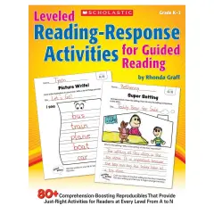 Leveled Reading Response Activities for Guided Reading, Grade K-3
