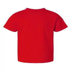 Rabbit Skins&reg; Toddler Crewneck Short Sleeve Fine Jersey Tee Red