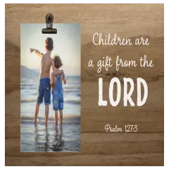 Decorative Wood Clip Christian Photo Frames